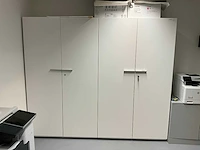 Houten archiefkast met inhoud (2x) - afbeelding 2 van  5