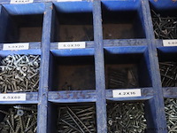 Houten assortimentskist incl. inhoud - afbeelding 3 van  8