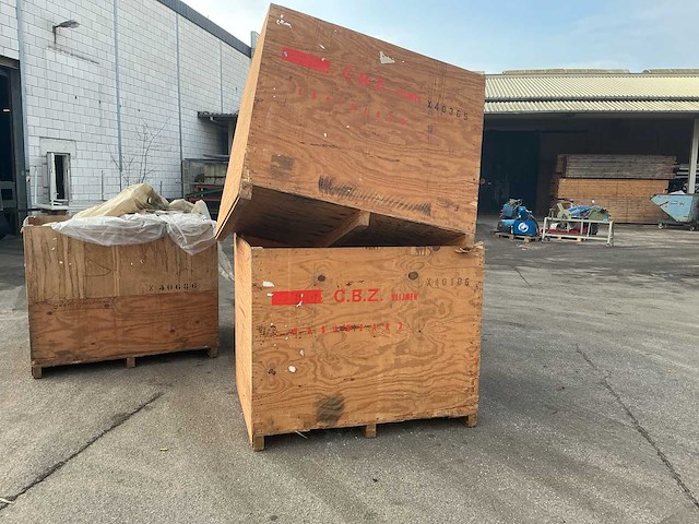 Houten bakken (5x) - afbeelding 4 van  6