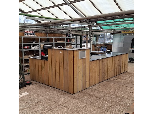 Houten balie - afbeelding 2 van  9