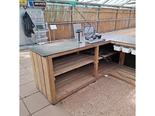 Houten balie - afbeelding 7 van  9