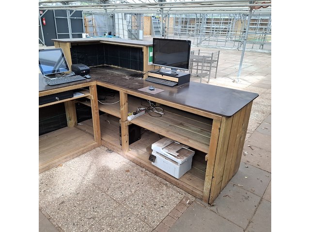 Houten balie - afbeelding 9 van  9