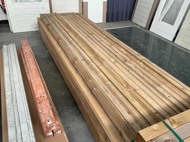 Houten balk (113x) - afbeelding 3 van  3