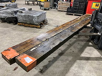 Houten balk (2x) - afbeelding 2 van  4