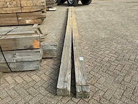 Houten balk (2x) - afbeelding 2 van  4