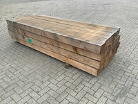 Houten balk (douglas) (28x) - afbeelding 1 van  3