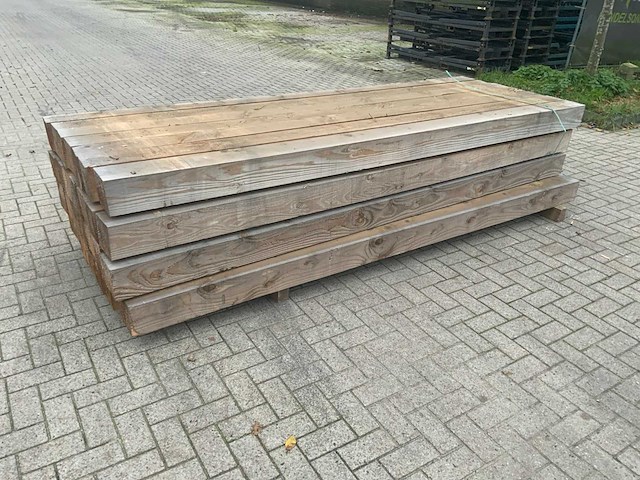 Houten balk (douglas) (28x) - afbeelding 3 van  3