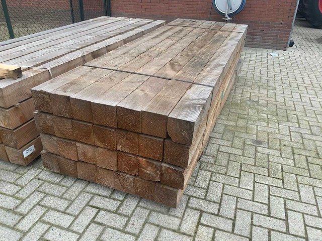 Houten balk (douglas) (28x) - afbeelding 2 van  3