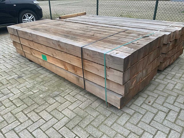 Houten balk (douglas) (28x) - afbeelding 3 van  3