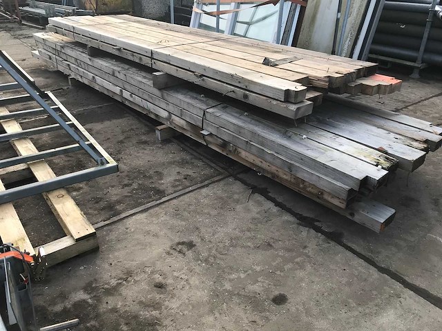 Houten balken (22x) - afbeelding 2 van  3