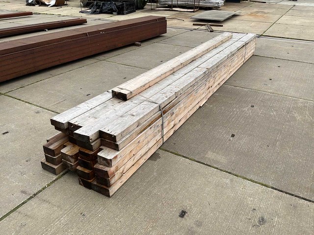 Houten balken (23x) - afbeelding 1 van  6