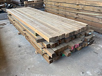 Houten balken 3000x70x70mm (72x) - afbeelding 2 van  4