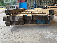 Houten balken 3200x100x100mm (22x) - afbeelding 4 van  4