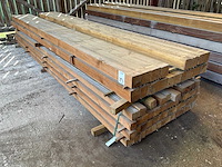 Houten balken 4000x70x70mm (52x) - afbeelding 1 van  3