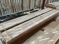Houten balken 4100x150x150mm (20x) - afbeelding 2 van  4