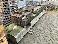 Houten balken (4x) - afbeelding 3 van  3