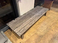 Houten bank - afbeelding 1 van  2