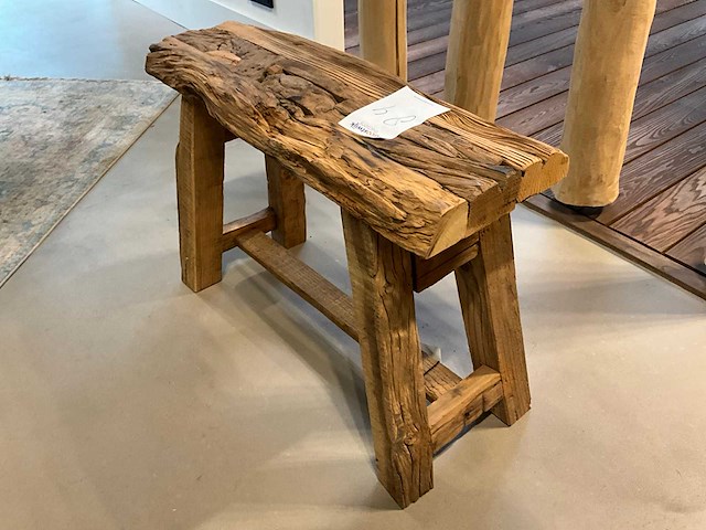 Houten bank - afbeelding 3 van  7