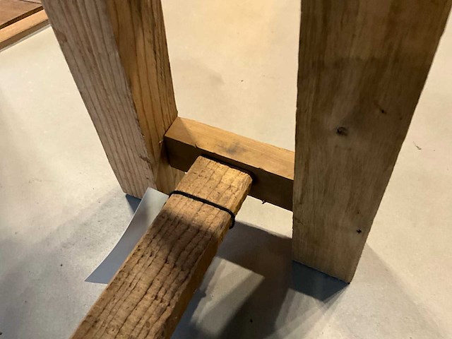 Houten bank - afbeelding 7 van  7