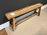 Houten bank - afbeelding 1 van  5