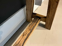 Houten bank - afbeelding 4 van  5