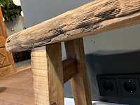 Houten bank - afbeelding 5 van  5