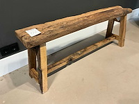 Houten bank - afbeelding 1 van  5