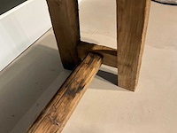 Houten bank - afbeelding 4 van  5