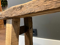 Houten bank - afbeelding 5 van  5