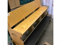Houten bank - afbeelding 2 van  2
