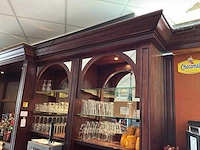 Houten bar met achterwand - afbeelding 7 van  8