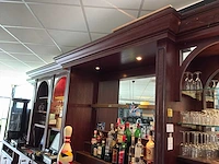 Houten bar met achterwand - afbeelding 7 van  8