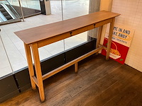 Houten bartafel - afbeelding 1 van  4