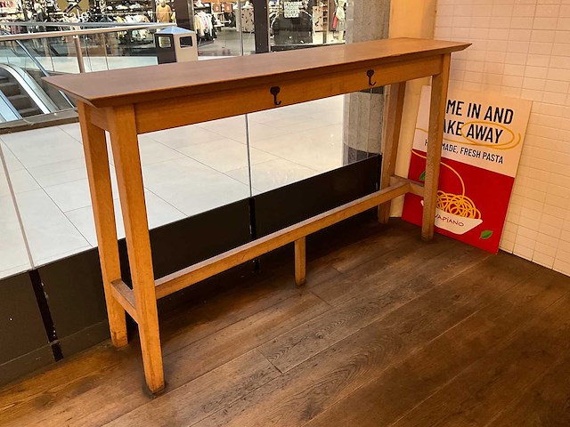 Houten bartafel - afbeelding 2 van  4