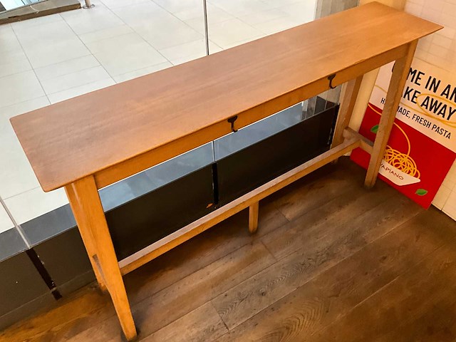 Houten bartafel - afbeelding 3 van  4