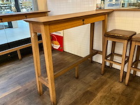 Houten bartafel - afbeelding 3 van  3