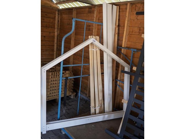 Houten bed - afbeelding 2 van  3
