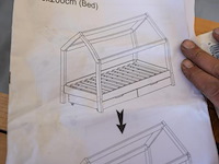Houten bed - afbeelding 3 van  3