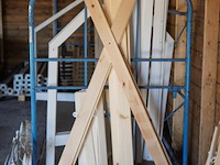 Houten bed - afbeelding 1 van  2