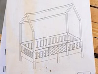 Houten bed - afbeelding 2 van  2