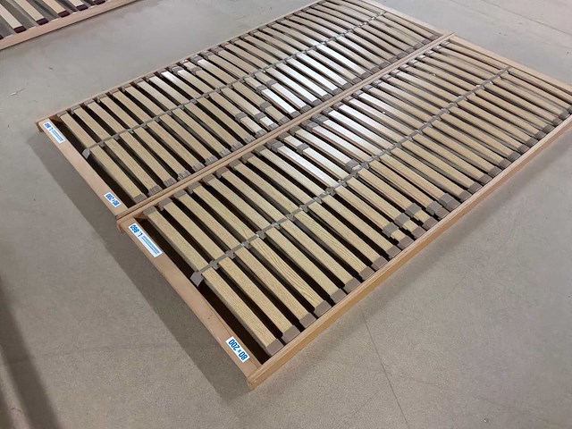 Houten bedbodem (2x) - afbeelding 2 van  2