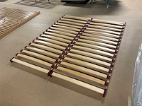 Houten bedbodem (2x) - afbeelding 1 van  2