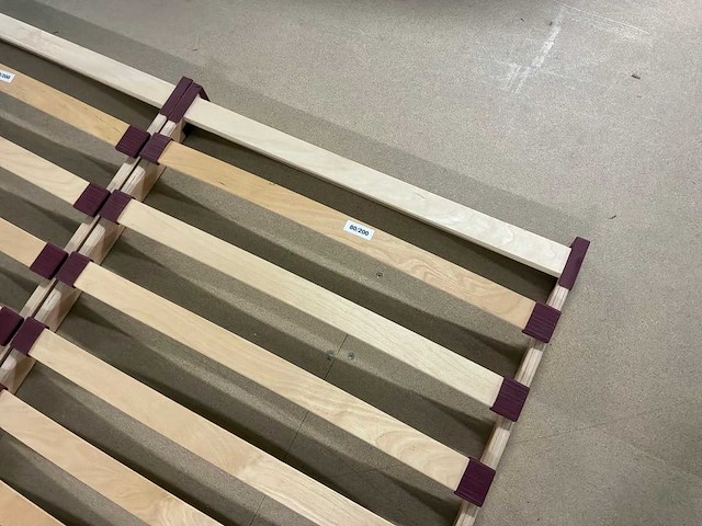 Houten bedbodem (2x) - afbeelding 2 van  2