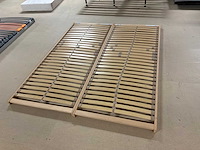 Houten bedbodem (2x) - afbeelding 1 van  6
