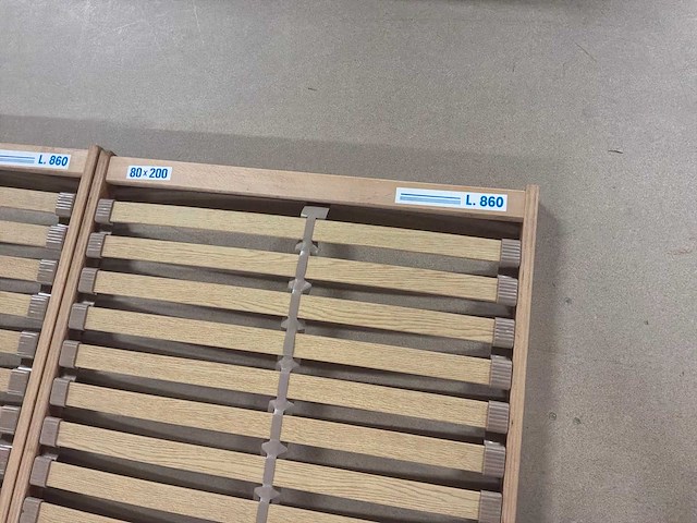 Houten bedbodem (2x) - afbeelding 5 van  6