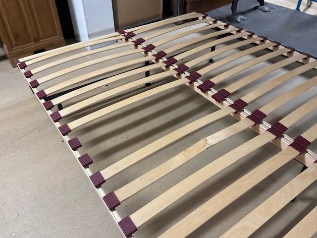 Houten bedbodem (2x) - afbeelding 6 van  7