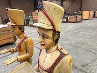 Houten beeld huzaar (2x) - afbeelding 2 van  7