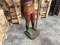 Houten beeld "native american" - afbeelding 4 van  8