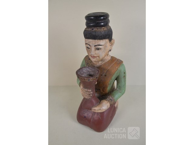 Houten beeld - afbeelding 2 van  4