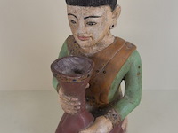 Houten beeld - afbeelding 2 van  4